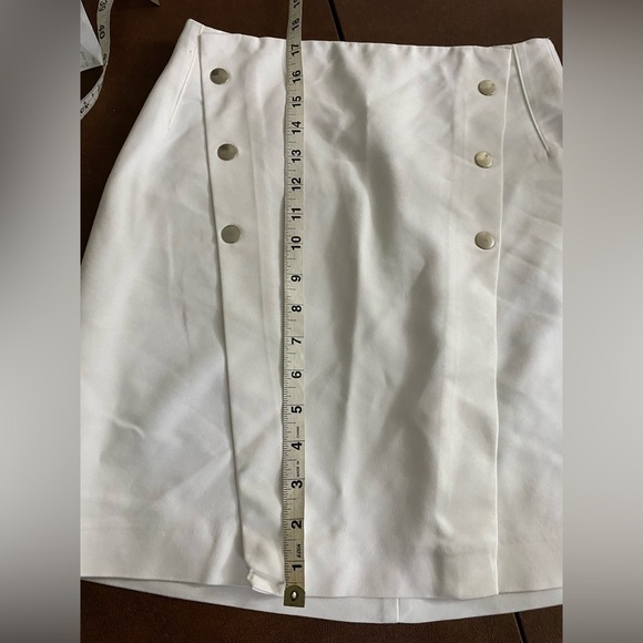 ZARA White mini skirt size XS - Picture 3 of 6